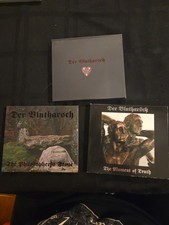 Der Blutharsch LOT of 3 CD w/ 1 Mini Disc. Like New.  Info in Description picture