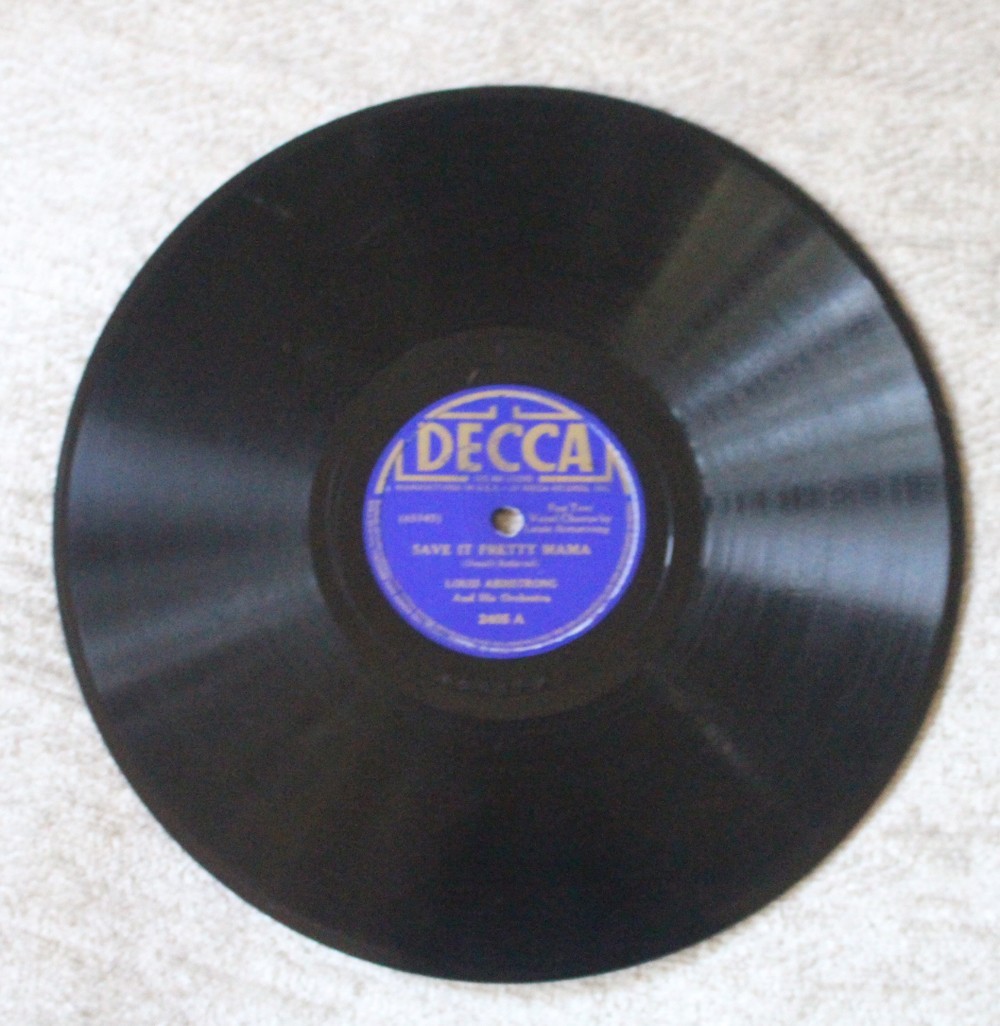 Louis Armstrong & His Orch – Save It Pretty Mama / Hear Me Talkin\' To Ya  78 rpm