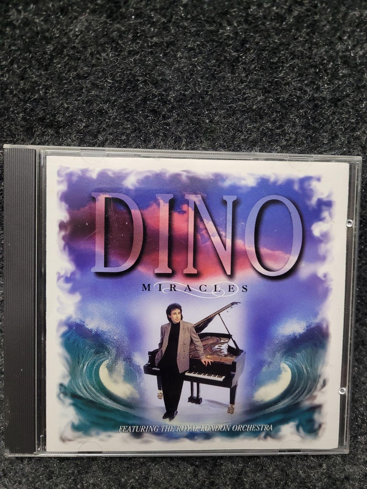 Dino CD Miracles Christian Instrumental Piano Album 1996 Benson Blue Music