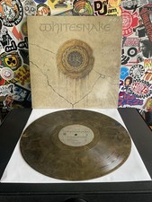 WHITESNAKE 1987 VG++ GOLD BLACK ICE VINYL IN SHRINK picture