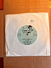 Vintage 1987 GG Allin Public Animal #1 Vinyl 7