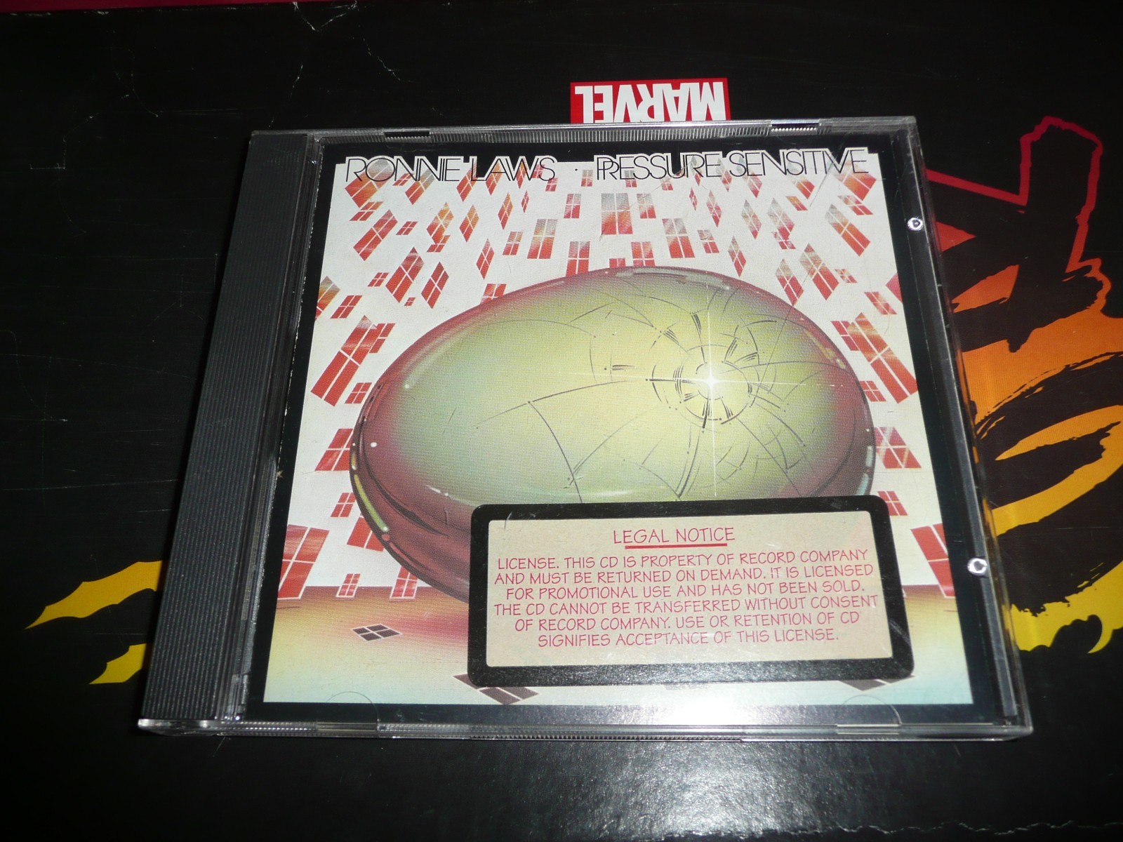 RONNIE LAWS - Pressure Sensitive - CD - Promo Copy
