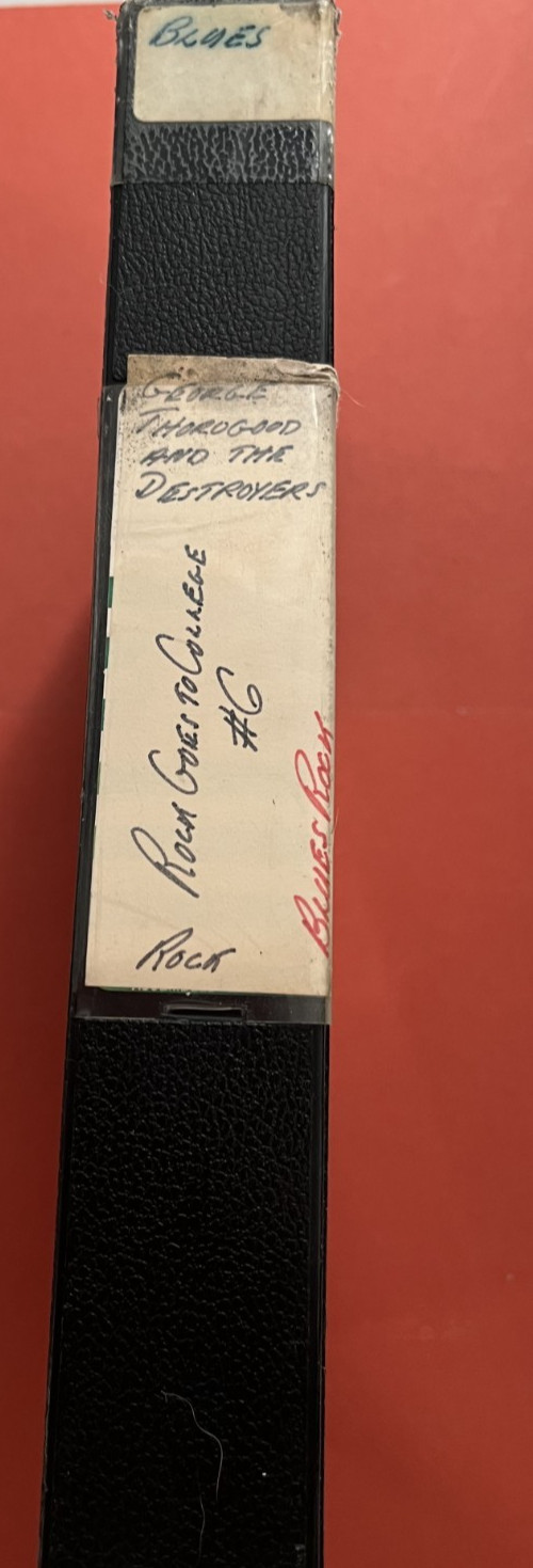 Sony Videocassette Tape George Thorogood & the Destroyers June 26 1980 Vintage