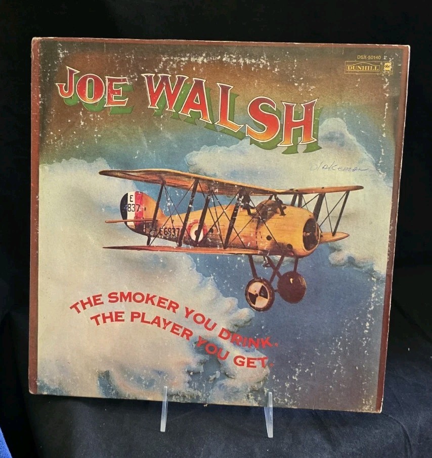 Joe Walsh – The Smoker You Drink, The Player You Get (LP) 1973, Gatefold, Dunhil