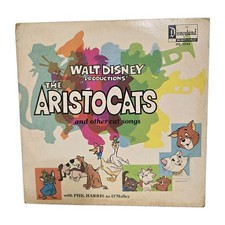 THE ARISTOCATS AND OTHER CAT SONGS 1970 Vinyl LP Disneyland DQ 1333 Phil Harris picture