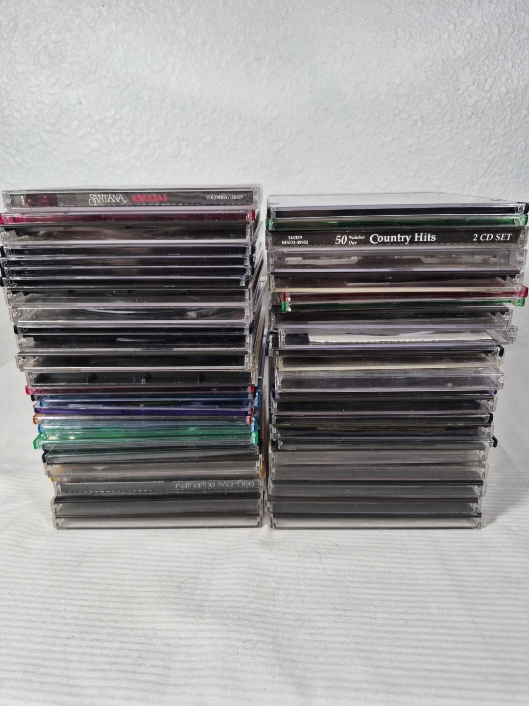 Lot of 49 Music CDs Discs Only (Replacement Cases) Mixed Pop, Rock, Country