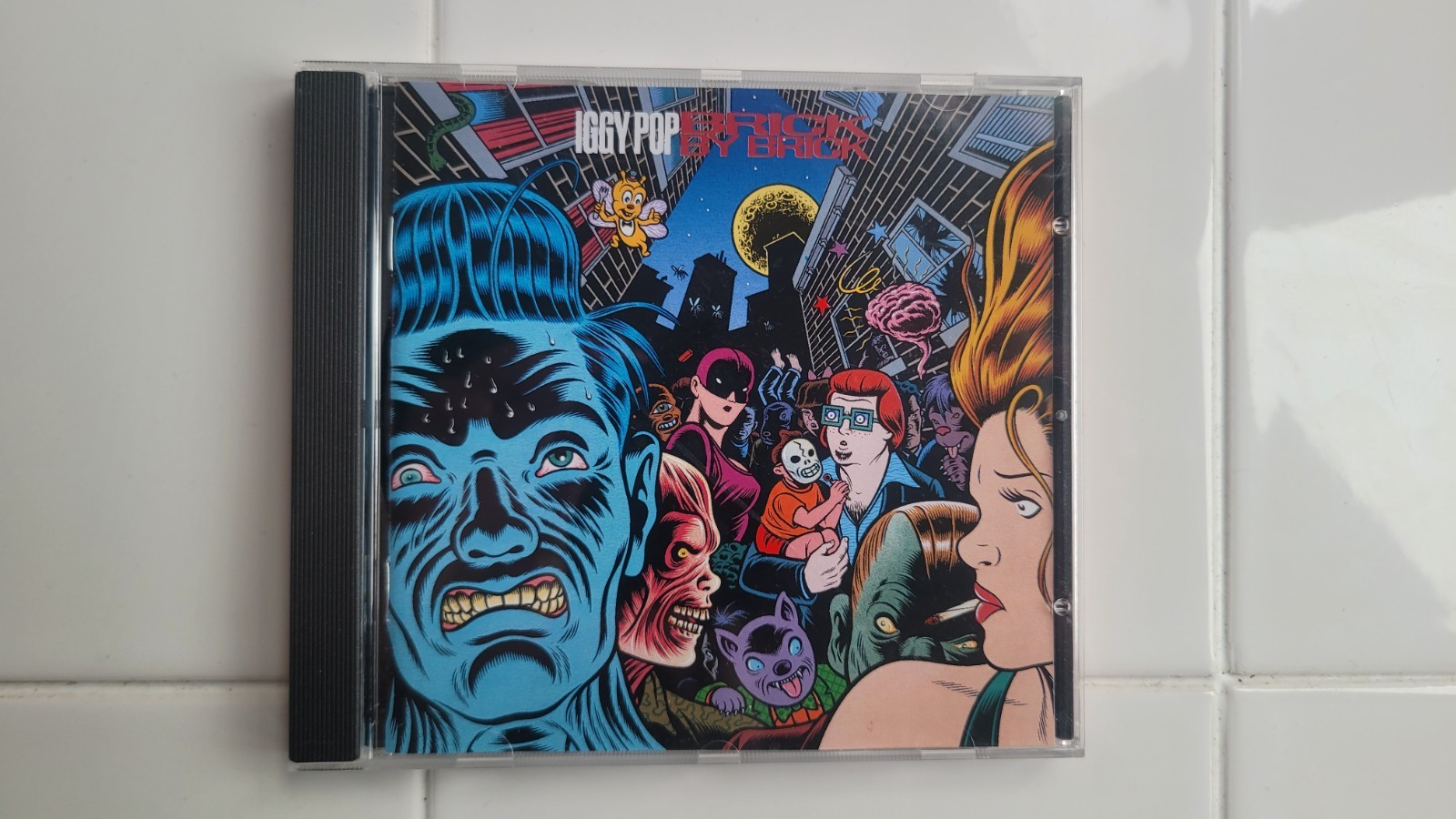 Iggy Pop Brick By Brick CD Candy Katie Pierson B-52s Virgin Records 1990