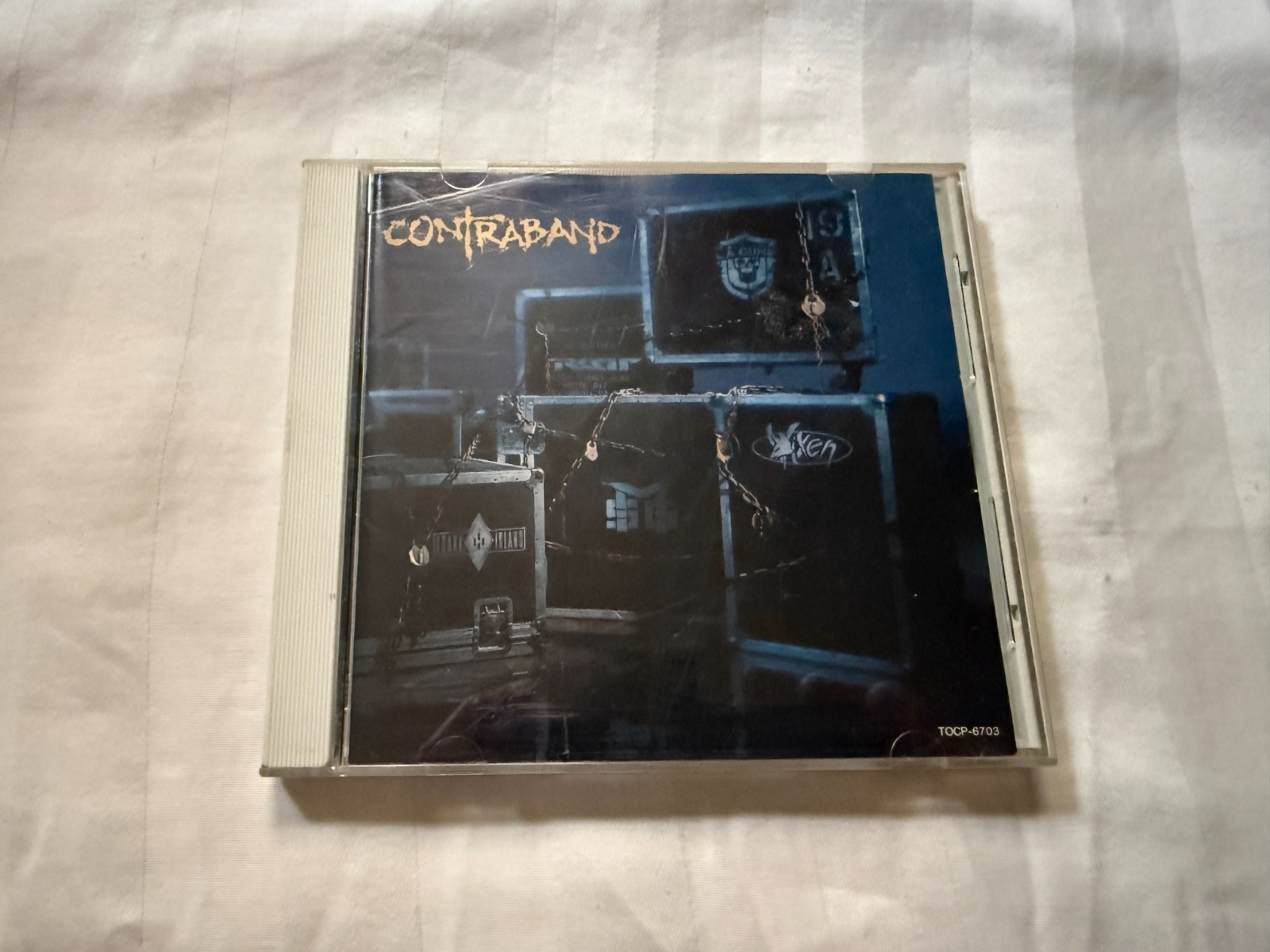 Contraband Self-Titled CD 1991 Impact Import Japan Ratt MSG LA Guns S/T OOP RARE