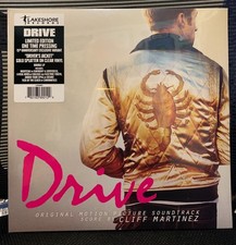 Drive - Soundtrack - Cliff Martinez - 2xLP - Clear w/ Gold Splatter - Limited picture