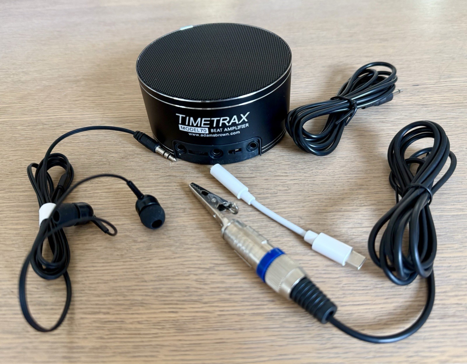 Timetrax Model 70  Watch Clock Beat Amplifier Diagnostic Tool  w/ PICKUP Sensor