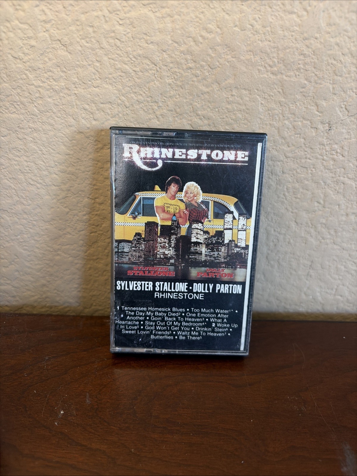 Rhinestone Soundtrack Cassette 1984 RCA Records Sylvester Stallone Dolly Parton