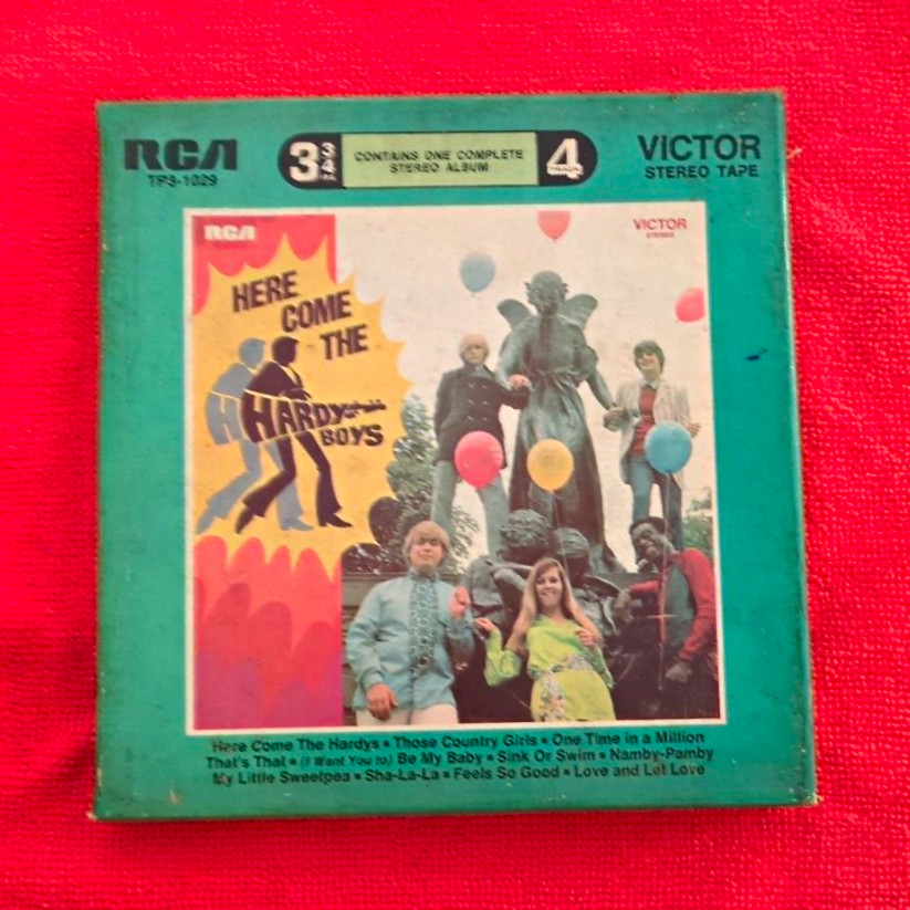 Here Come The Hardy Boys, Stereo Reel-to-Reel Tape 1969, 4 Track, RCA Victor