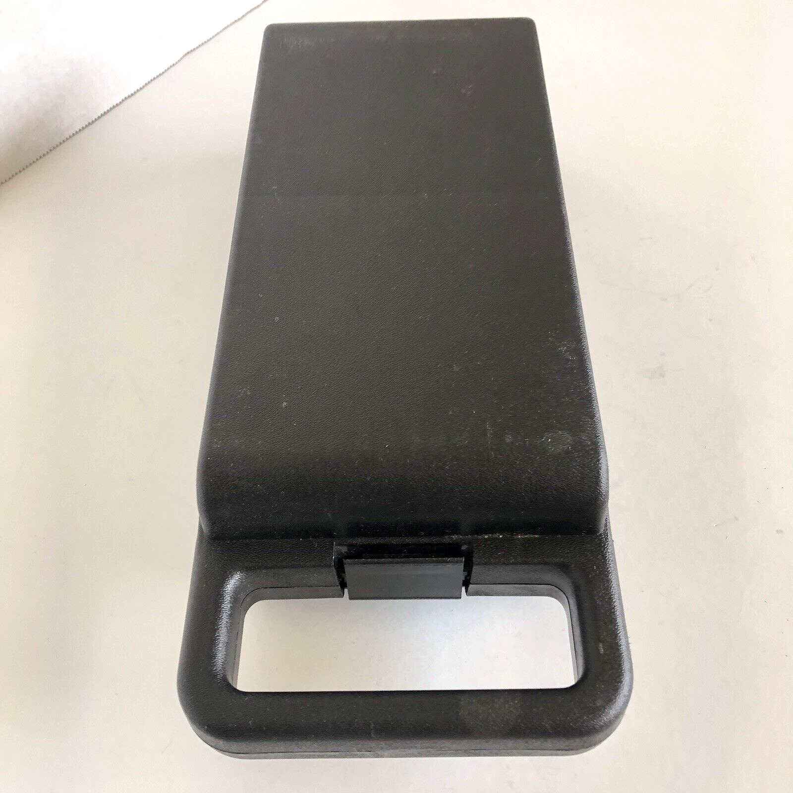 Vintage CLIKCASE Clik Case Cassette Case ~ Black Hard Plastic ~ 10 Tape Storage