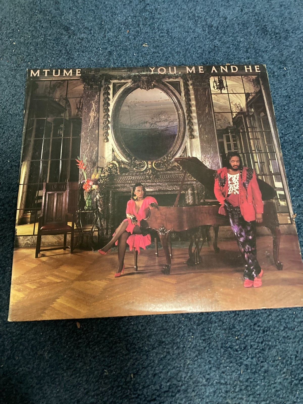 MTUME - YOU ME AND HE VINYL LP EPIC FE 39473 1984 VG+/VG+