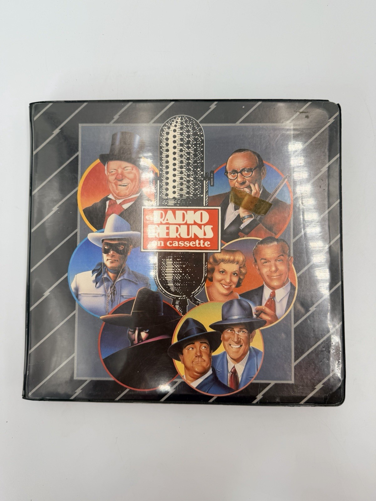 Vintage Radio Reruns on Cassette Tape Box Set Binder Old Time Radio Shows OTR