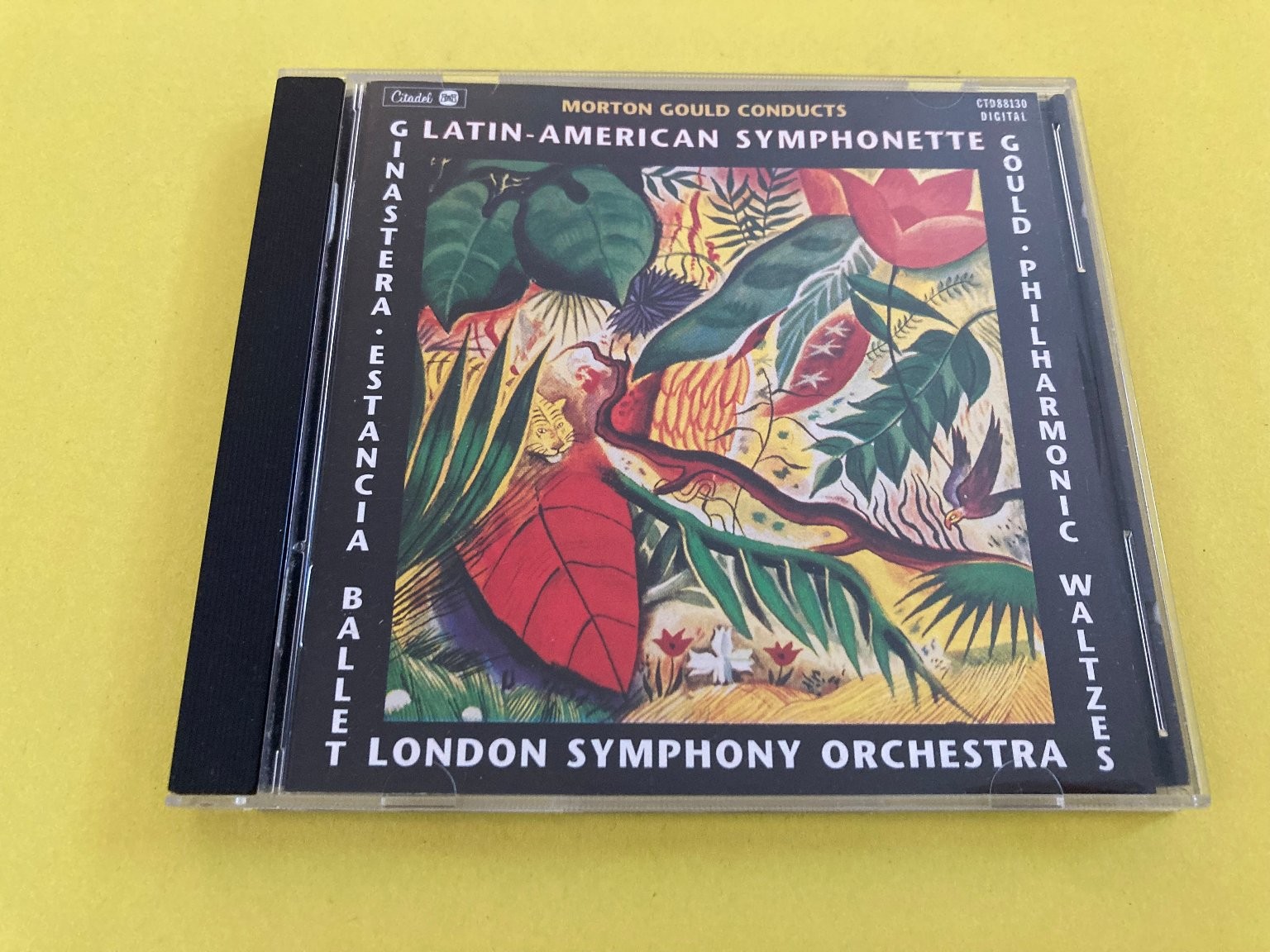 Morton Gould Conducts Ginastera LSO CD 1998 Latin-American Citadel Estancia RARE
