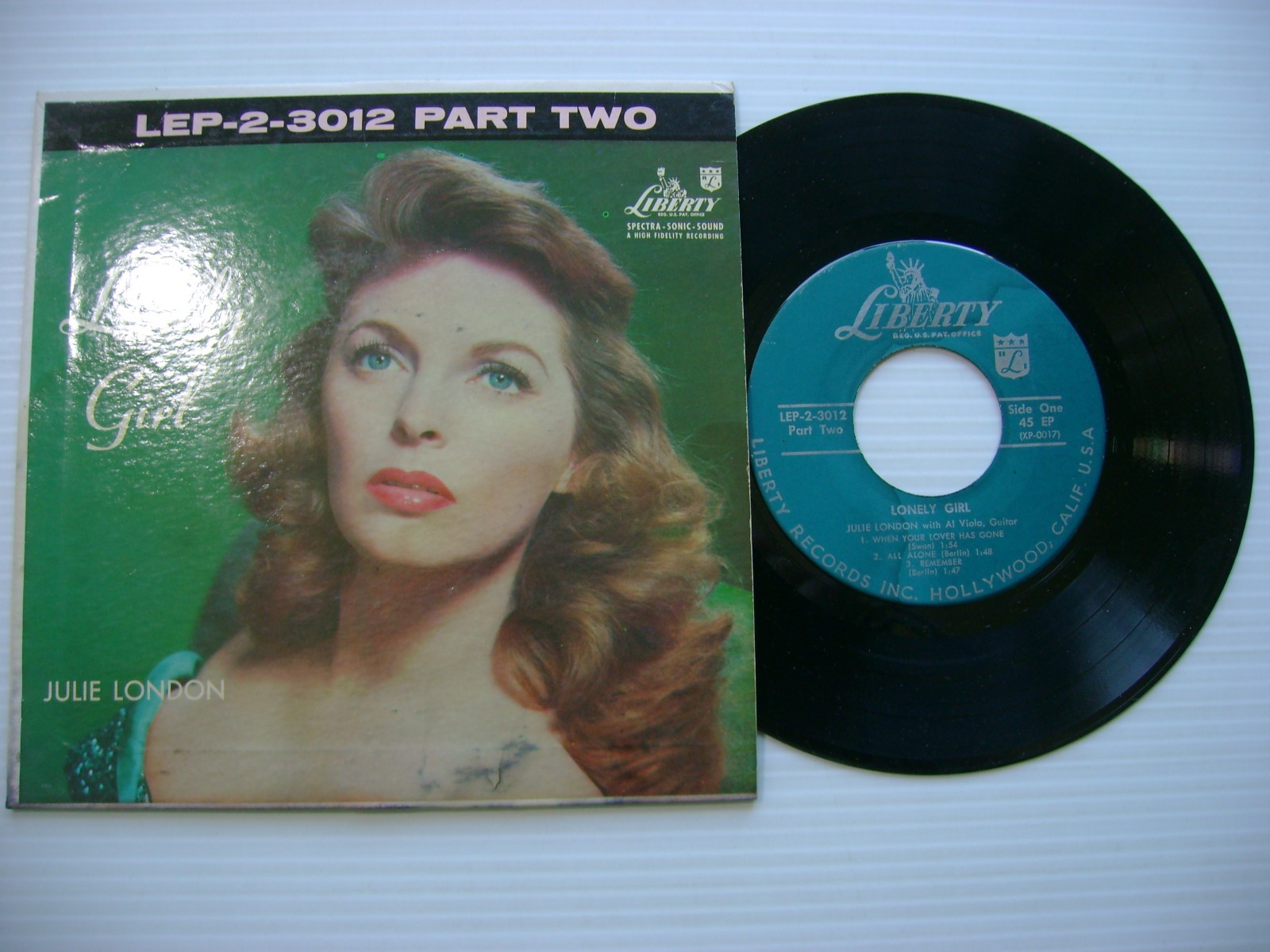 JULIE LONDON / LONELY GIRL - LIBERTY LEP-2-3012 PART TWO