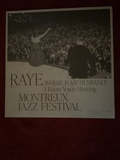 RAYE Where Is My Husband I Know You’re Hurting Clear Vinyl Montreux Jazz Fest picture