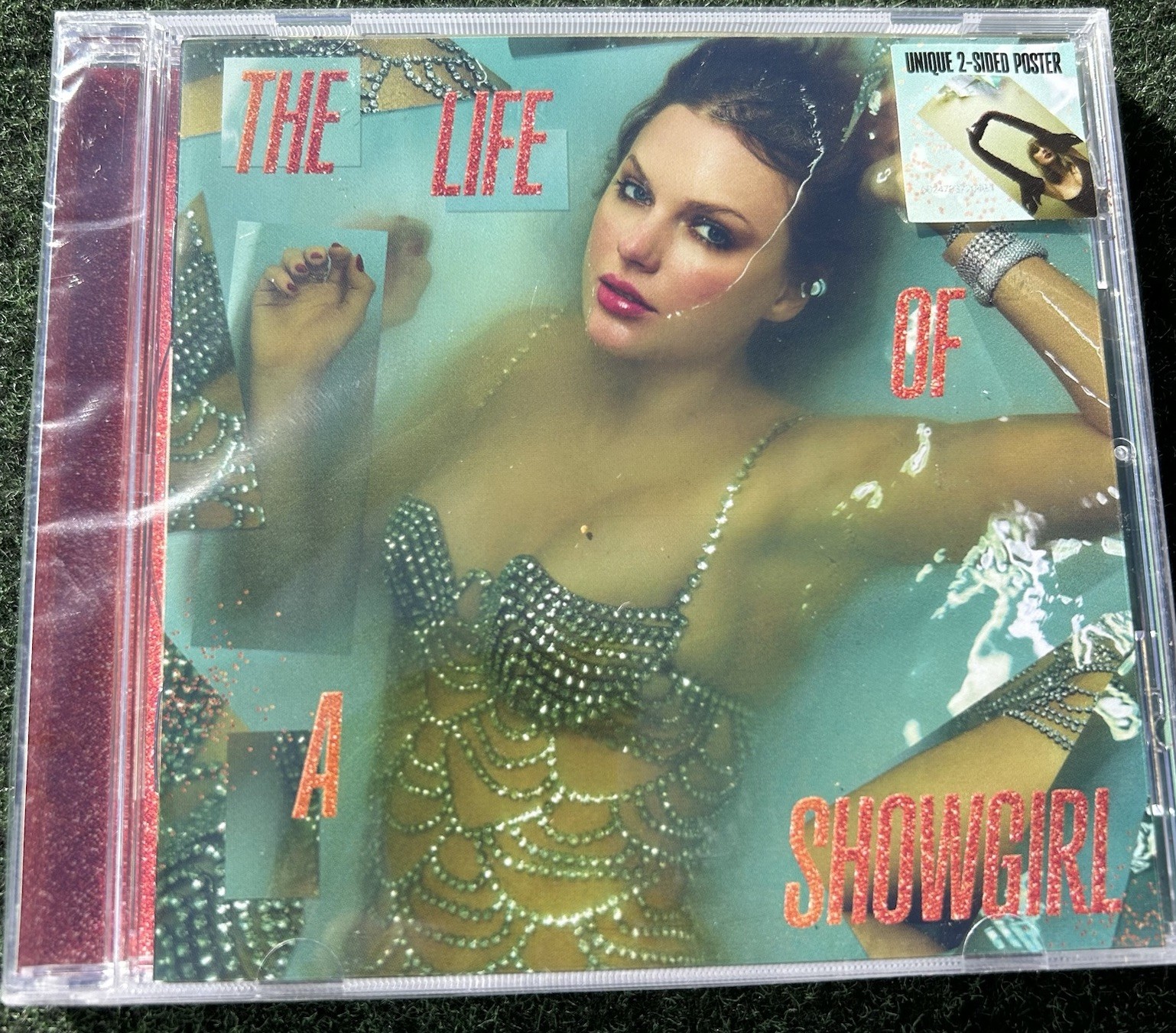 Taylor Swift: The Life of a Showgirl (CD) BRAND NEW Sealed with Poster