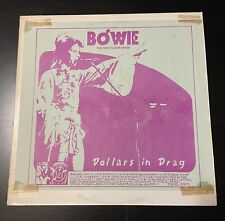 David Bowie - The 1980 Floor Show - Dollars In Drag - Green w/ Pink Taped Cover picture