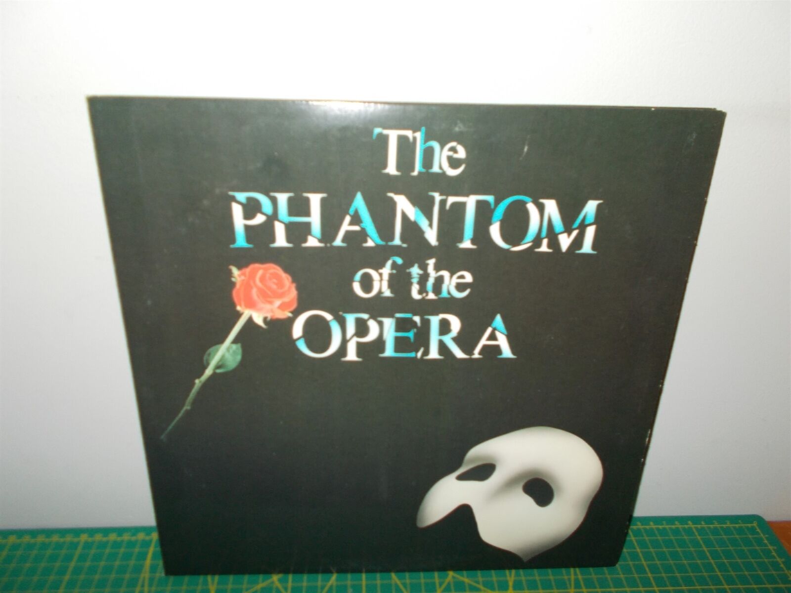 The Phantom Of The Opera London Cast w/ Booklet Michael Crawford Brightman 2 LP 