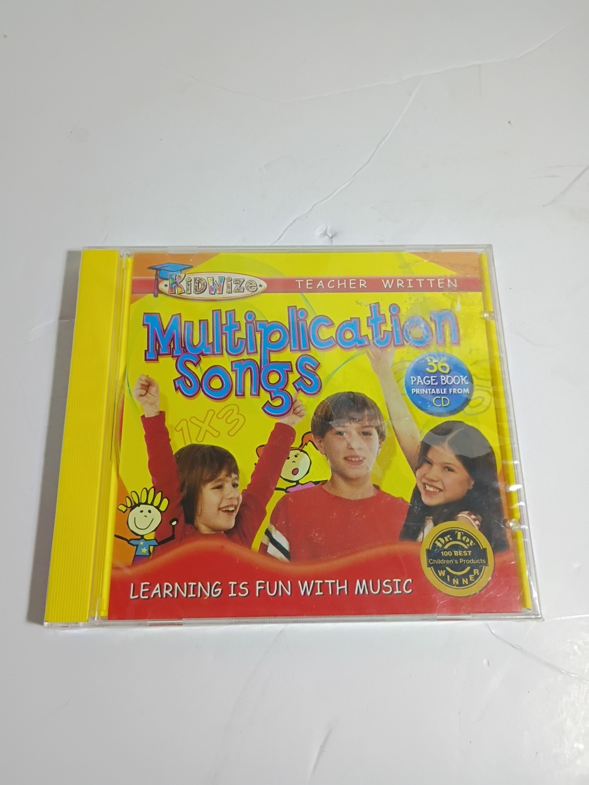 Kidwize Multiplication Songs CD - Learning Math Facts Through Music