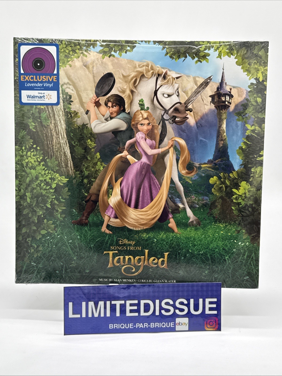 Factory Sealed Songs From Disney TANGLED Walmart Exclusive Lavender Purple Vinyl