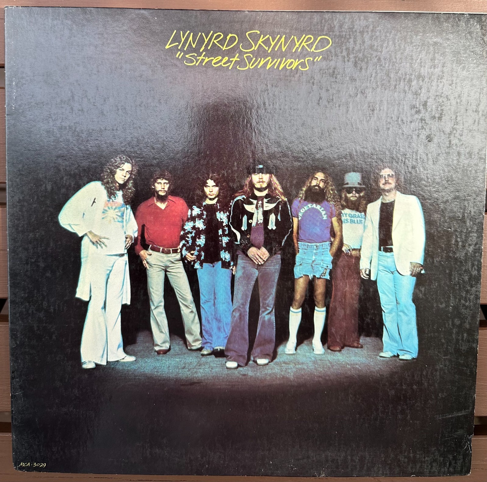 Lynyrd Skynyrd Street Survivors 1977 LP Vinyl MCA 3029 MCA EXC Tested 