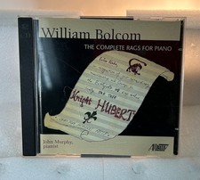 Complete Rags for Piano by William Bolcom & John Murphy (2 CD) W/ Case, Tested picture
