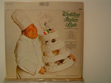 PATTACCINI AND HIS ORCHESTRA Wedding Italian Style LP/1965 Epic/M- Vinyl & Cover picture