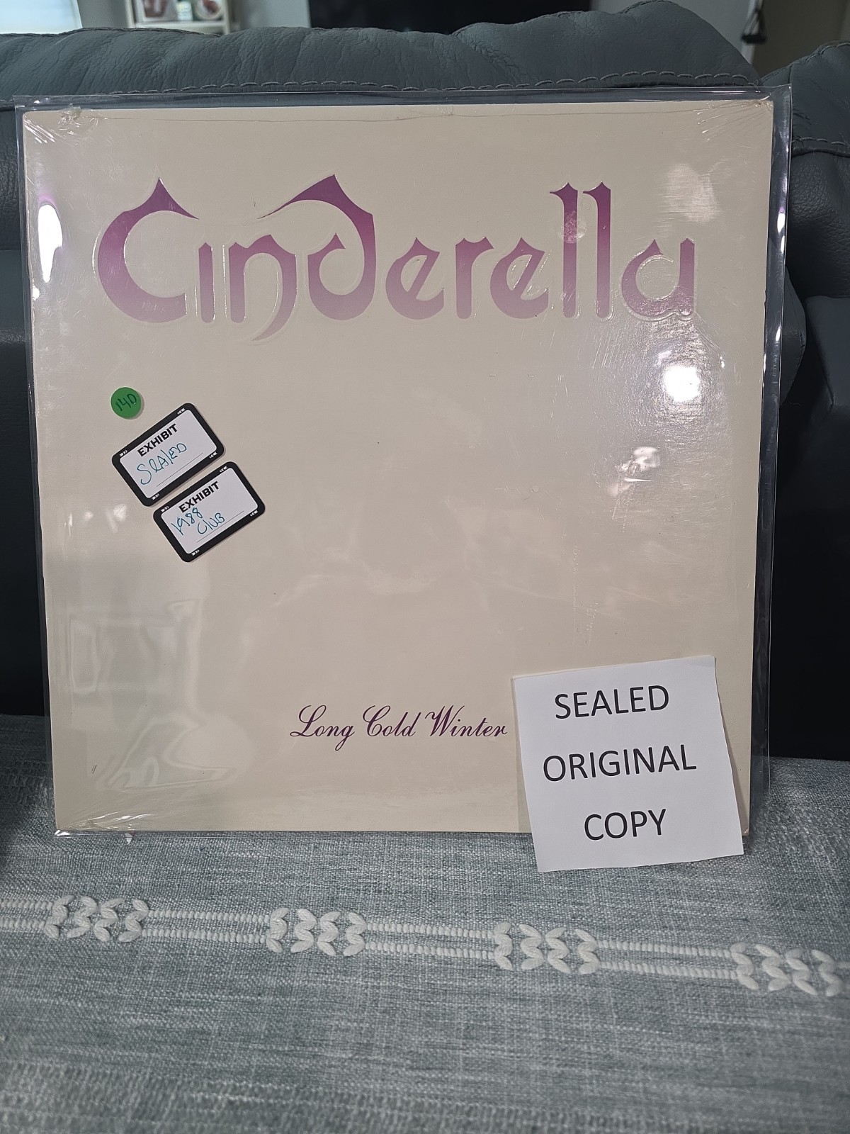 cinderella long cold winter vinyl SEALED 