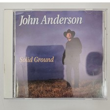 Vintage John Anderson Solid Ground CD 1993 Country Music Western BNA Records picture