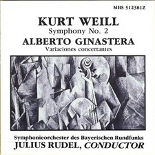 Kurt Weill, Alberto Ginastera – Symphonie-Orchester Des Bayerischen Rundfunks, picture