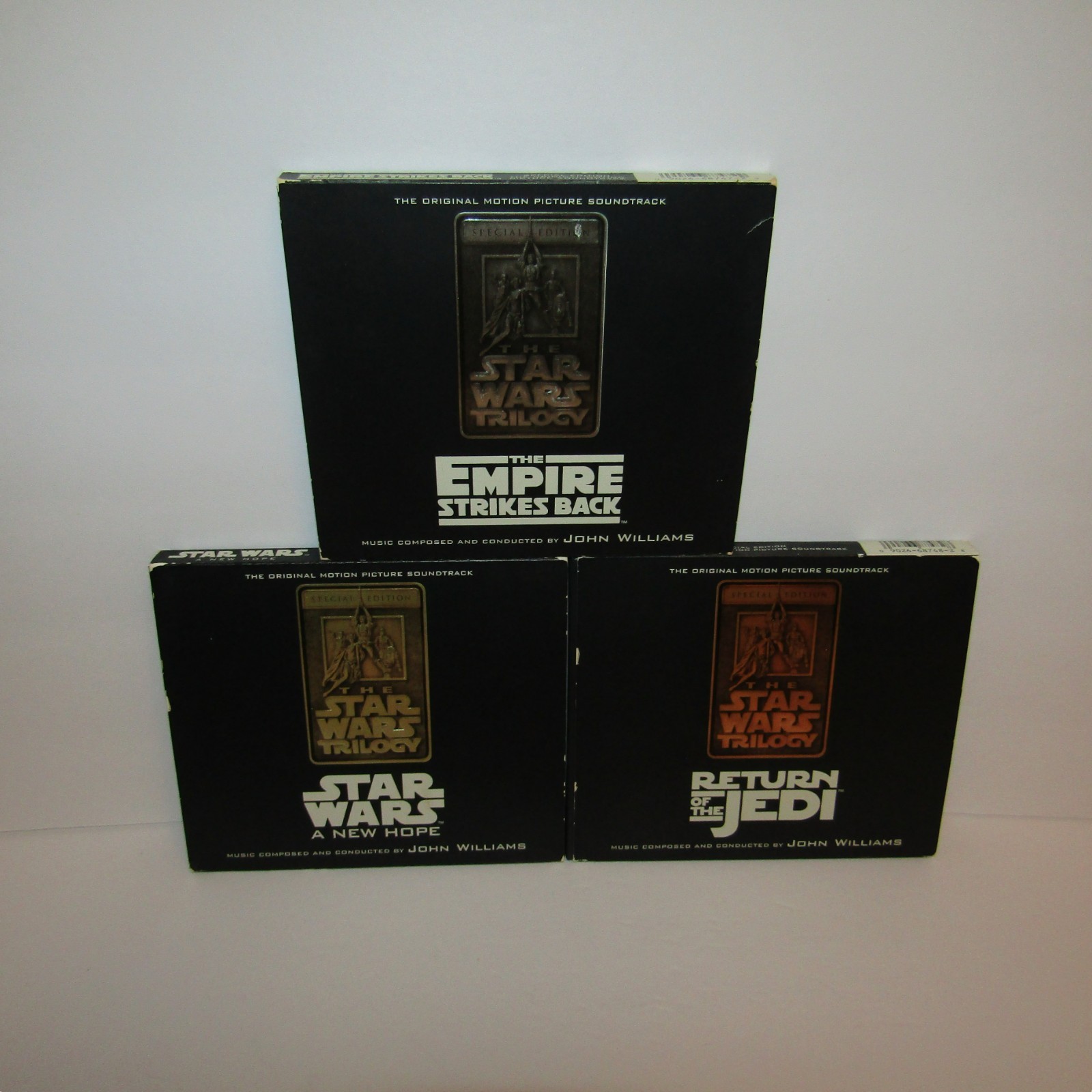 Star Wars: A New Hope The Empire Strikes Back & Return Of The Jedi 6 CD Set