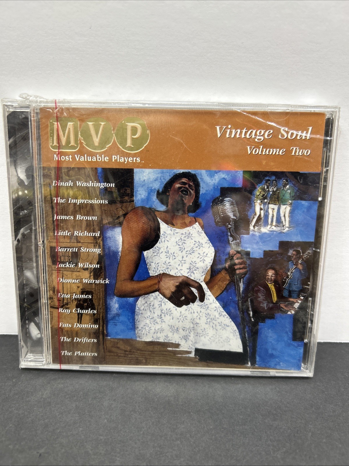 MVP VINTAGE SOUL VOL. 2 V/A 1998 NEW SEALED MVP RECORDS CD