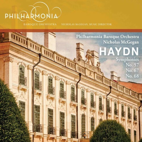 HAYDN SYMPHONIES NOS. 57, 67, 68 NEW CD
