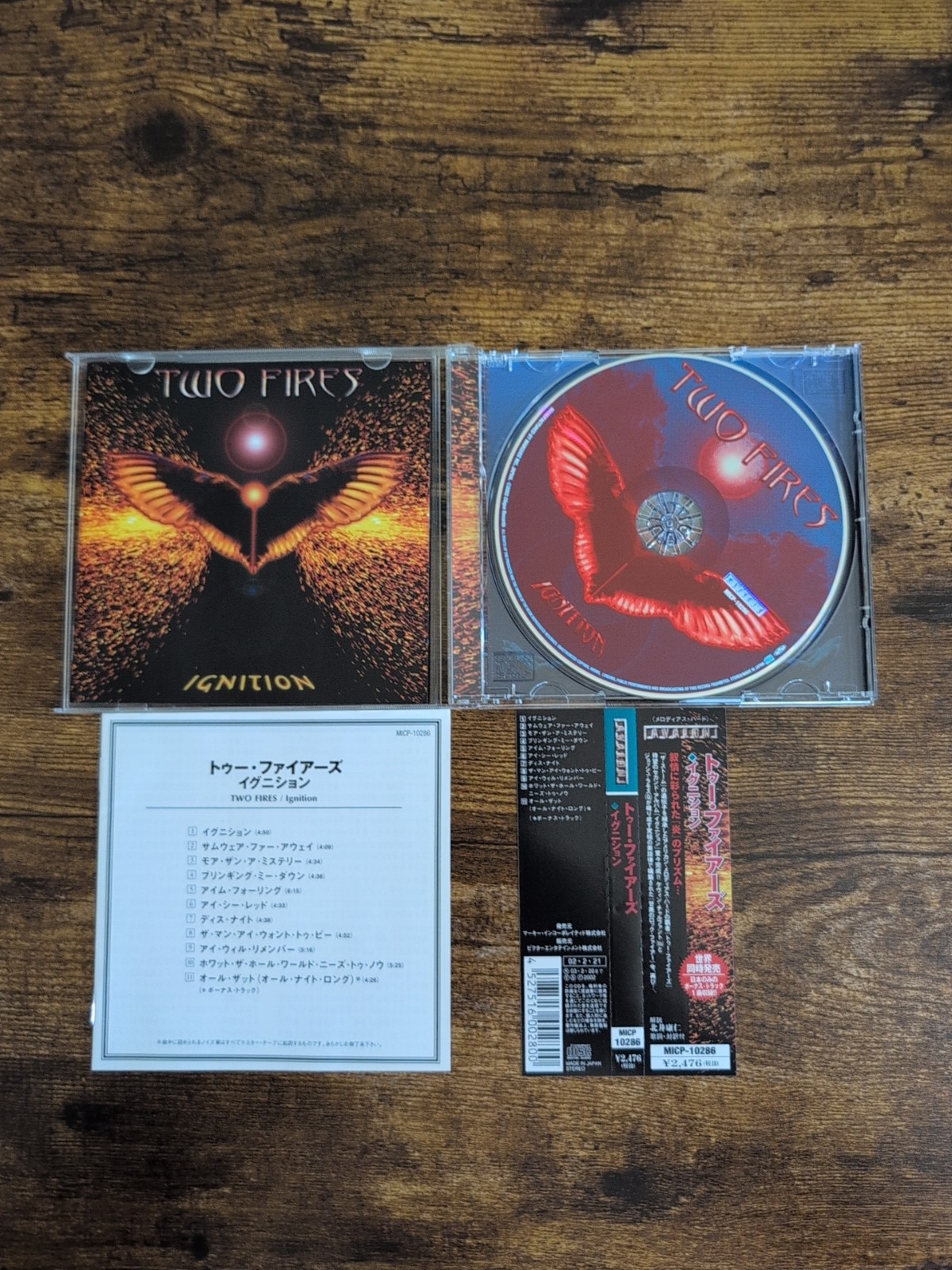 Ignition by Two Fires (CD, 2002)Japan OBI 