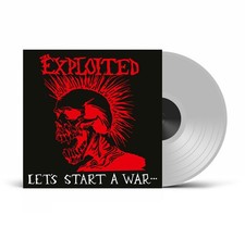The Exploited - Let's Start A War Said Maggie One Day - UK Exclusive Clear Vinyl picture