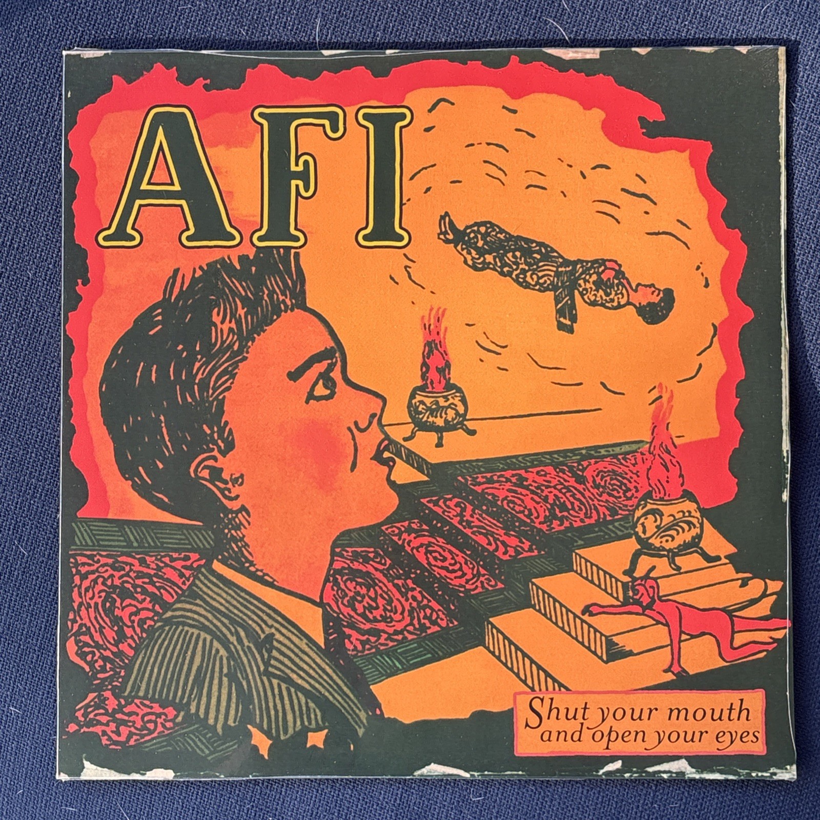 AFI - Shut Your Mouth And Open Your Eyes Vinyl LP Reissue SEALED MINT