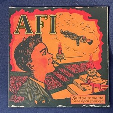 AFI - Shut Your Mouth And Open Your Eyes Vinyl LP Reissue SEALED MINT picture