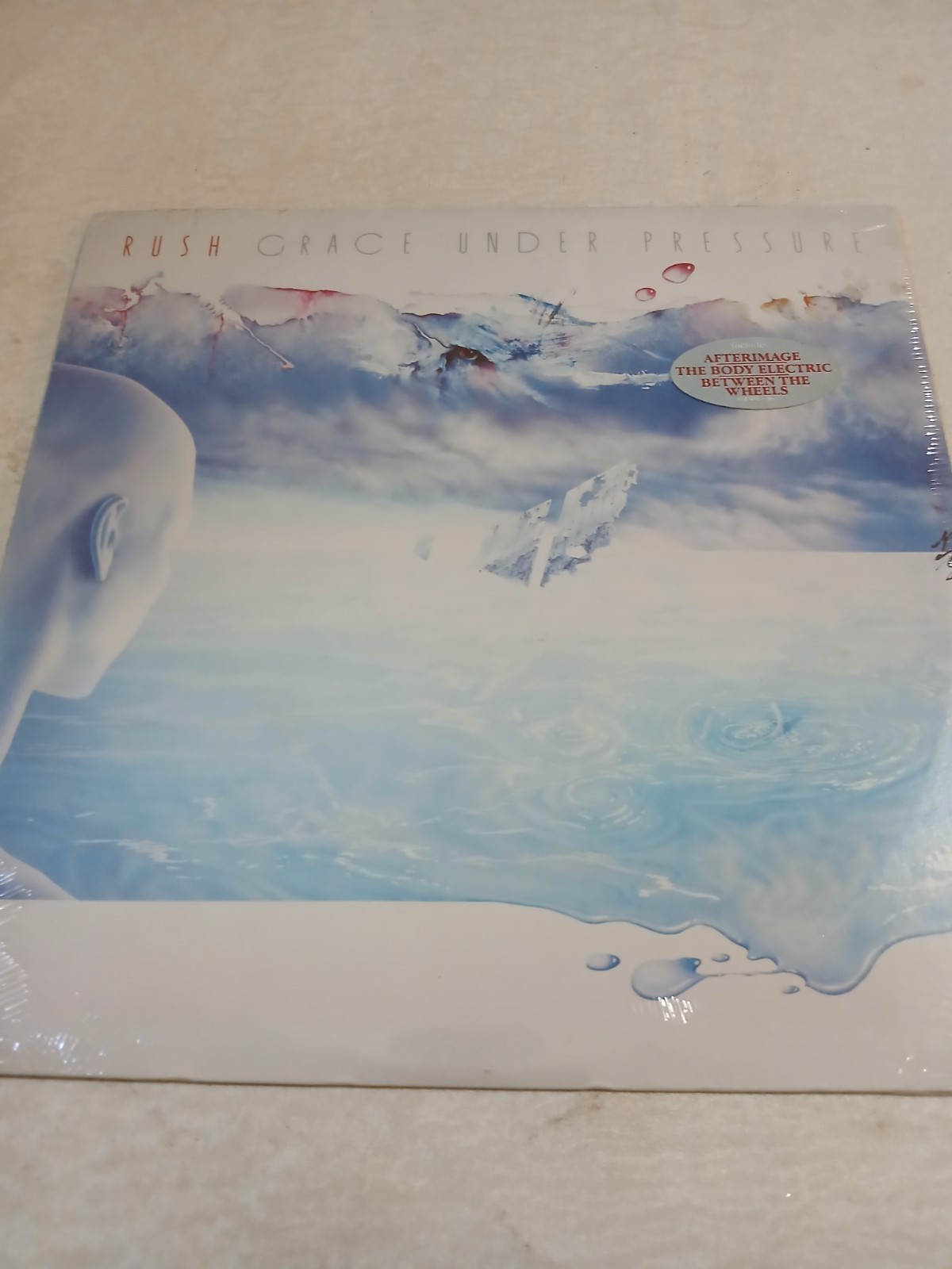 Rush Grace Under Pressure Sealed Vinyl. 