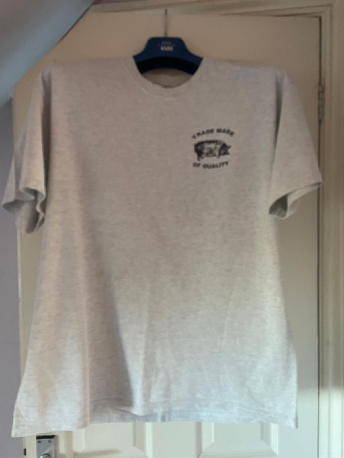Rare, Vintage Trademark of Quality Label T Shirt Size: Large,Condition Very Good