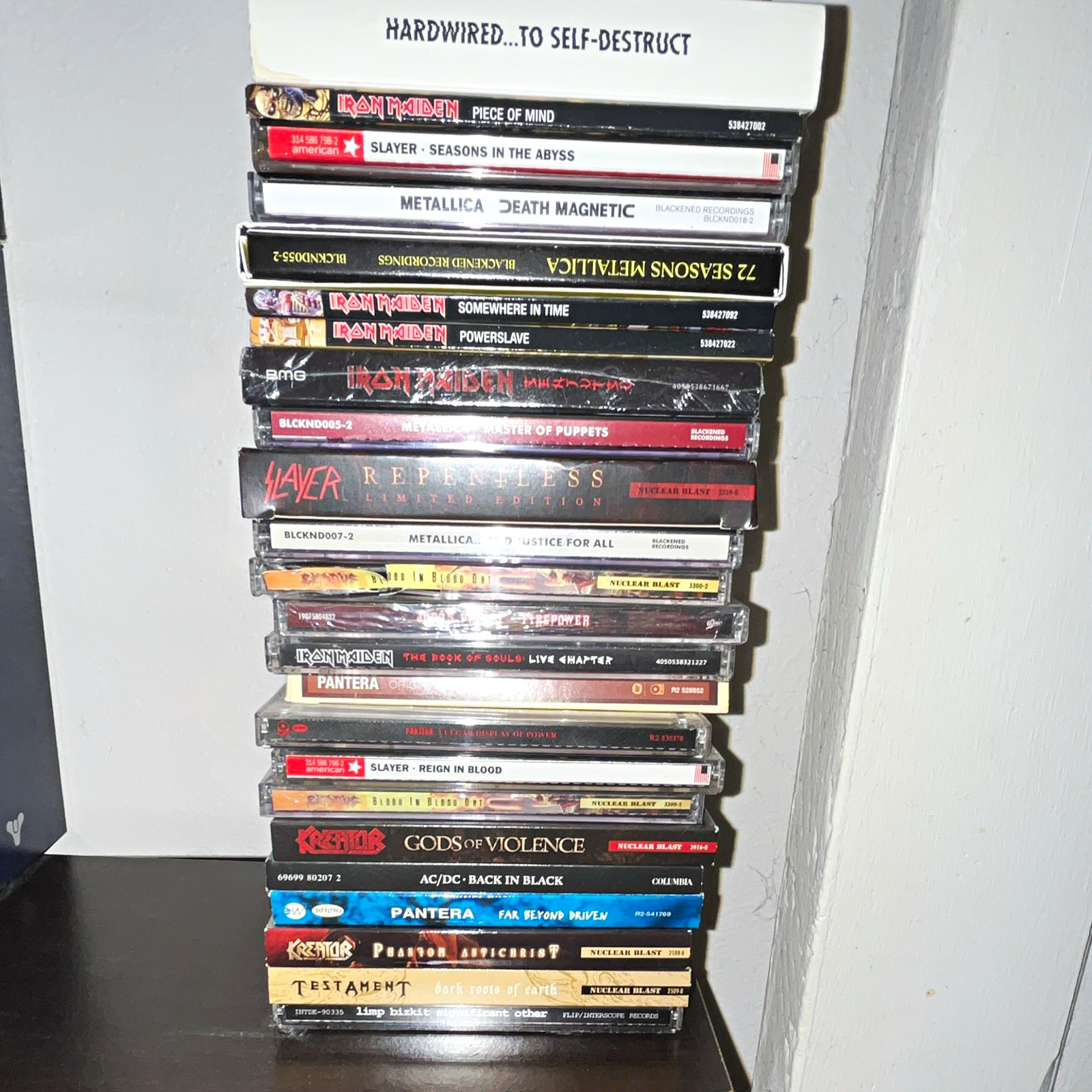 Metal/Rock assortment CDs