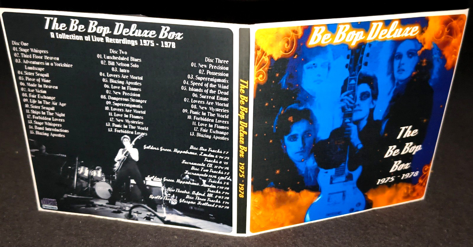 Be Bop Deluxe The Be Bop Box Gate Fold 3CD Package NEW