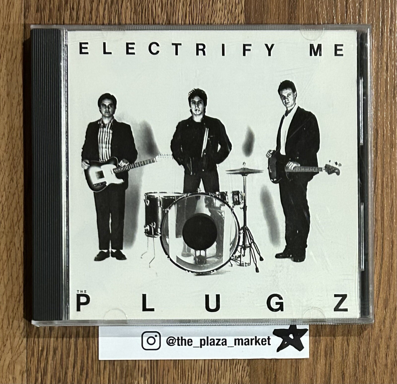 The Plugz Electrify Me CD 1989 Restless Records Rare Out of Print music