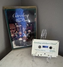 Vintage 90’s Y2K CHRISTMAS Caroling BYERS CHOICE 1992 RARE Cassette TAPE 🔥🔥 picture