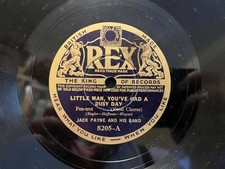 Jack Payne - Little Man, You've Had a Busy Day/Moon Country (78 RPM) picture