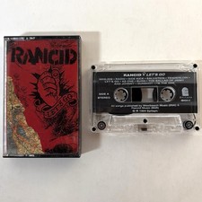 Rancid Let's Go Vintage 1994 Cassette Tape Epitaph Records Punk Rock Tested picture