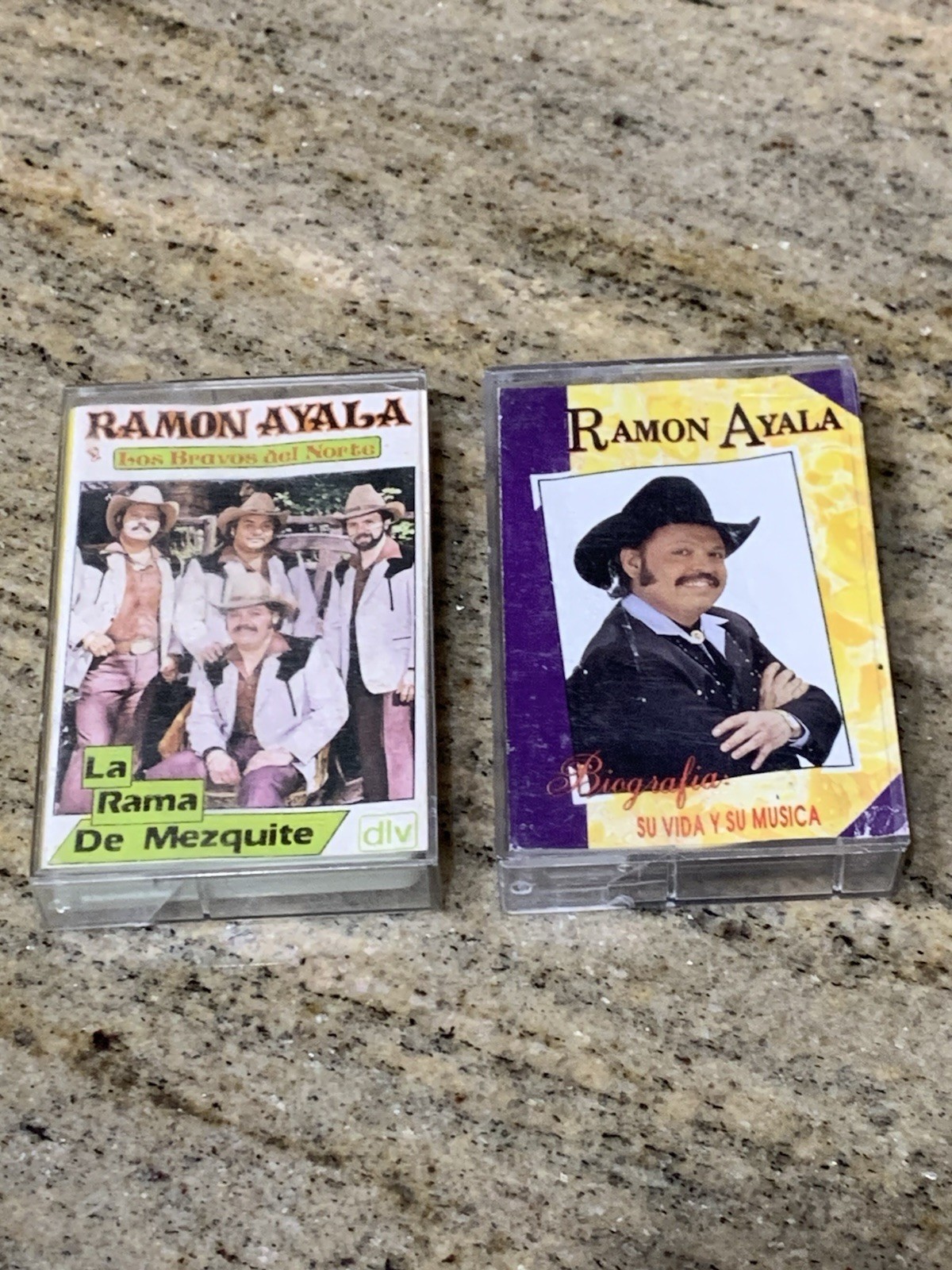 Ramon Ayala Cassette Tapes Lot Of (2) Corridos Nortenos Latin Norteno Tex Mex