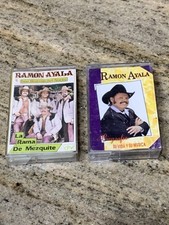 Ramon Ayala Cassette Tapes Lot Of (2) Corridos Nortenos Latin Norteno Tex Mex picture